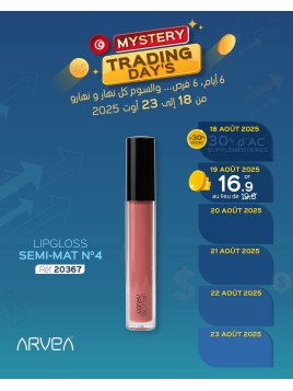 LIPGLOSS SEMI-MAT N°4 ARVEA