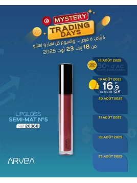 LIPGLOSS SEMI-MAT N°5 ARVEA