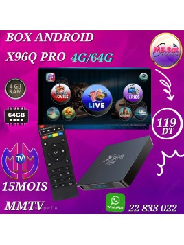 BOX ANDROID X96Q PRO 4G/64G