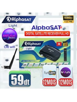 RECEPTEUR ALPHASAT LIGHT