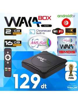 WAKA BOX G216 VISION TUNISIE