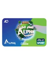 CARTE ABONNEMENT ALPHA +...