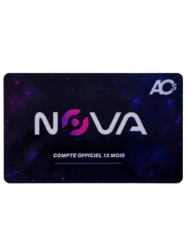 CARTE ABONNEMENT NOVA 12 MOIS